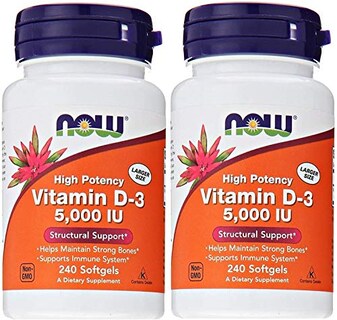 Foto 1 | Foto 1 | Supplement Now Foods Vitamina D3 5000 Ui 240 Cápsulas Blandas X2 - Venta Internacional.