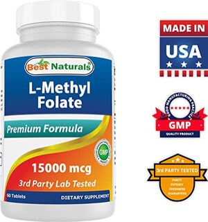 Foto 7 | Foto 7 | Suplemento Best Naturals De Folato De Metilo, 15 Mg, 60 Comprimidos - Venta Internacional.