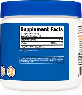 Foto 4 | Foto 4 | Suplemento Nutricost L-serina En Polvo 227 G 113 Porciones 2 G/se - Venta Internacional.