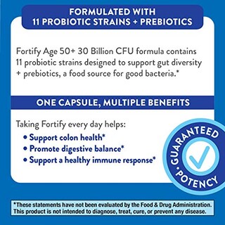 Foto 7 | Foto 7 | Suplemento Probiótico Nature's Way Fortify Extra Strength 50+ - Venta Internacional.