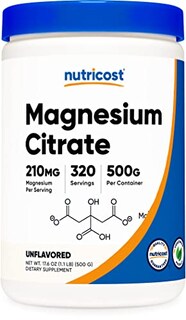 Foto 1 | Foto 1 | Citrato De Magnesio En Polvo Nutricost 500 G Sin Sabor - Venta Internacional.