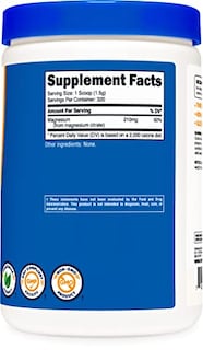 Foto 4 | Foto 4 | Citrato De Magnesio En Polvo Nutricost 500 G Sin Sabor - Venta Internacional.