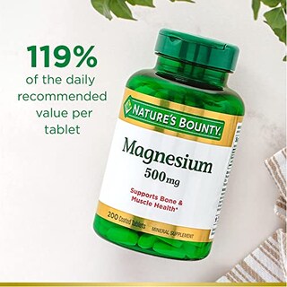 Foto 4 | Foto 4 | Suplemento Nature's Bounty Magnesio 500 Mg 400 Comprimidos - Venta Internacional.