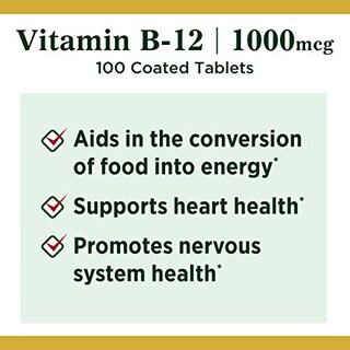 Foto 3 | Foto 3 | Suplemento Vitamínico Nature's Bounty Vitamina B12 1000 Mcg 100 T - Venta Internacional.