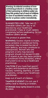 Foto 3 | Foto 3 | Suplemento Bariatric Advantage Chewable Advanced Multi Ea 60 - Venta Internacional.
