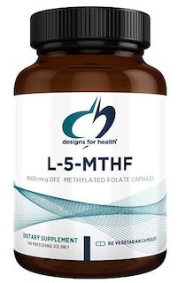 Foto 1 | Foto 1 | Diseños De Suplementos Para La Salud L-5-mthf Folato 5 Mg 60 Cápsulas - Venta Internacional.