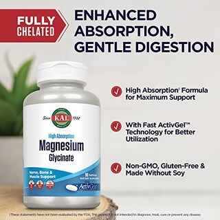 Foto 4 | Foto 4 | Suplemento Kal Glicinato De Magnesio Activgels 315 Mg 90% Softges - Venta Internacional.