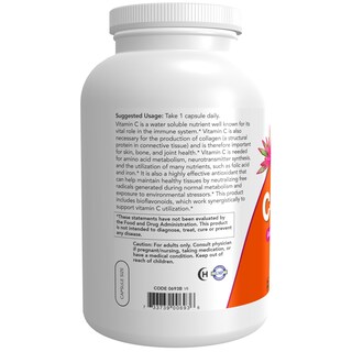 Foto 3 | Foto 3 | Complementa Now De Vitamina C-1,000 Con 100 Mg De Bioflavonoides 500 Ca - Venta Internacional.