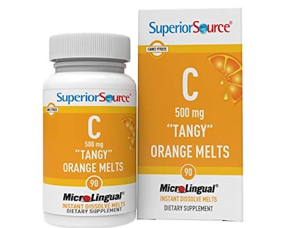 Foto 1 | Foto 1 | Tabletas De Vitamina C Superior Source, 500 Mg, Naranja Ácida, 90 Unidades - Venta Internacional.