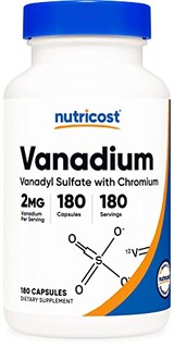 Foto 1 | Foto 1 | Suplemento Nutricost Vanadio+cromo 2 Mg 180 Cápsulas - Venta Internacional.