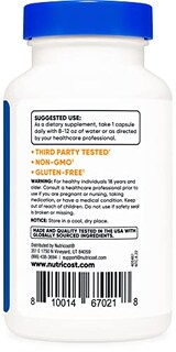 Foto 3 | Foto 3 | Suplemento Nutricost Vanadio+cromo 2 Mg 180 Cápsulas - Venta Internacional.