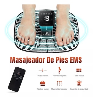 Foto 3 | Foto 3 | Masajeador Eléctrico de Pies Eo Safe Imports ESI-8327 Multicolor 6 Modos 19 Intensidades