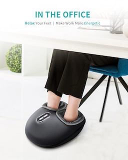 Foto 5 | Foto 5 | Masajeador de Pies Nekteck Shiatsu con Calor Compresión de Aire Gris - Venta Internacional