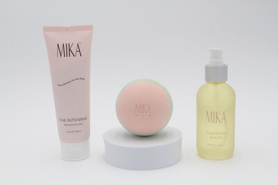Foto 1 | Foto 1 | Paquete De Regalo Mika Vie Age Playfully Body Oil + Loción Para Pies - Venta Internacional.