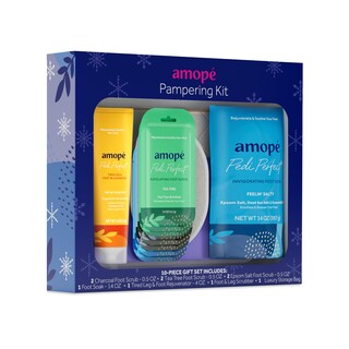 Foto 1 | Foto 1 | Kit De Mimos Amopé Con Exfoliante De Carbón, Árbol De Té Y Sal De Epsom - Venta Internacional.