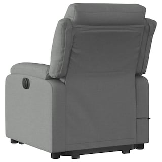 Foto 5 | Foto 5 | Sillón Reclinable Para Masajes Power Lift Vidaxl Tela Gris Oscuro - Venta Internacional.