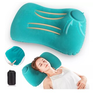 Foto 2 | Foto 2 | Almohada Inflabe para Camping Eo Safe Imports Esi-10428 Verde