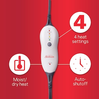 Foto 7 | Foto 7 | Almohadilla Térmica Con Contorno Sunbeam Para Aliviar El Dolor De Cuello Y Hombros - Venta Internacional.