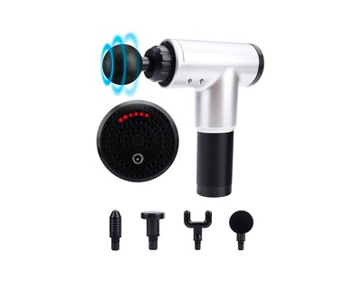 Foto 1 | Foto 1 | Masajeador Muscular Eléctrico de Percusión Led Masajeador Para Espalda Cuello Hombro