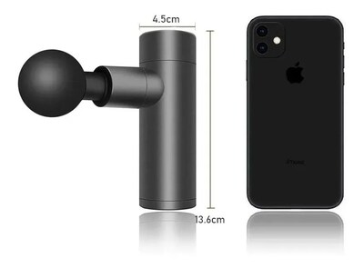 Foto 3 | Foto 3 | Mini Masajeador Portátil 2200 Mah color Negro