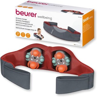 Foto 5 | Foto 5 | Masajeador Múltiple Shiatsu 3D Beurer Mg151 con Función Luz y Calor 24 W 8 Cabezales de Masaje