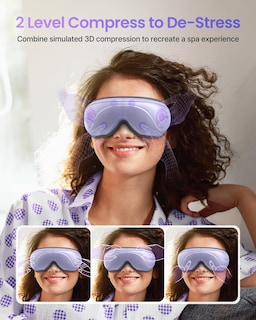 Foto 3 | Foto 3 | Masajeador De Ojos Renpho Eyeris 2 Con Calor, Música Bluetooth, Regalo - Venta Internacional.