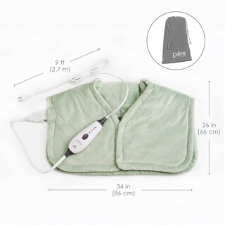 Foto 6 | Foto 6 | Almohadilla Térmica Pesada Para Cuello Y Hombros Pure Enrichment - Venta Internacional.