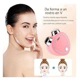 Foto 4 | Foto 4 | Masajeador De Microcorriente De La Piel Y La Cara Belug Rosa
