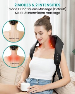 Foto 3 | Foto 3 | Masajeador De Cuello Nekteck 6d Shiatsu Con Calor Para El Dolor De Cuello Y Espalda - Venta Internacional.