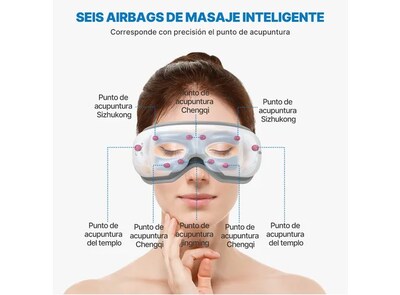 Foto 3 | Foto 3 | Título: Xtellar Masajeador De Ojos Renpho Con Calor Y Conexión Bluetooth - Relajación Al Máximo