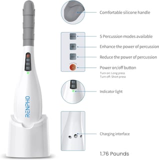 Foto 5 | Foto 5 | Masajeador Portátil De Tejido Profundo Renpho Recargable - Venta Internacional.