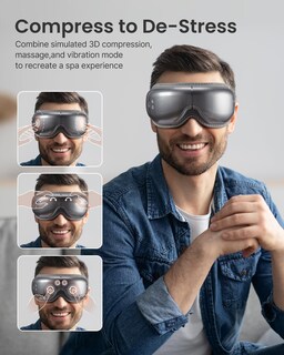Foto 3 | Foto 3 | Masajeador De Ojos Renpho Eyeris 1 Con Calefacción Y Bluetooth Music Gifts - Venta Internacional.