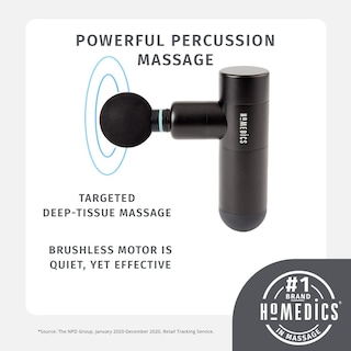 Foto 3 | Foto 3 | Masajeador De Percusión Homedics Therapist Select Compact Con 4 Accesorios - Venta Internacional.