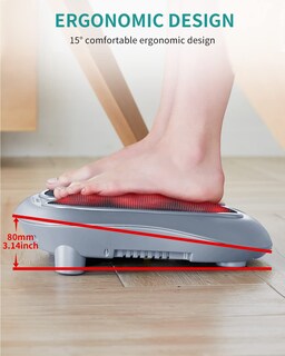 Foto 6 | Foto 6 | Masajeador De Pies Nekteck Shiatsu Heated Electric Con Heat Grey - Venta Internacional.