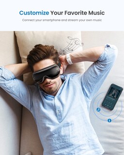 Foto 3 | Foto 3 | Masajeador De Ojos Renpho Eyeris 1 Con Calor Para Aliviar La Migraña - Venta Internacional.