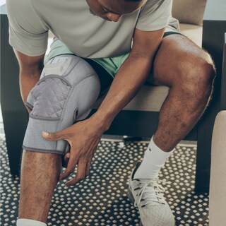 Foto 5 | Foto 5 | Masajeador De Compresión De Rodilla Homedics Modulair Gris Con Calor