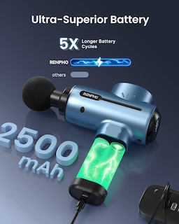 Foto 3 | Foto 3 | Pistola De Masaje Muscular Renpho Active Deep Tissue Con 5 Velocidades - Venta Internacional.