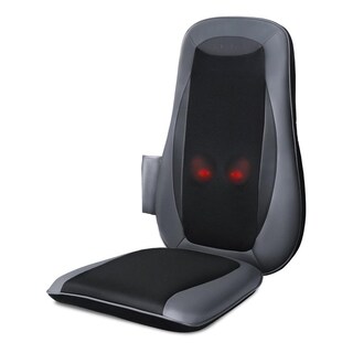 Foto 1 | Foto 1 | Masajeador de Espalda Shiatsu Naipo MGBK-2606H color Negro con Vibración y Calor