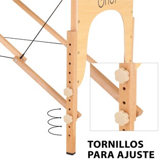 Foto 2 | Foto 2 | Cama de Masaje Plegable Onof Milan-04 Cuadrada con Accesorios color Café