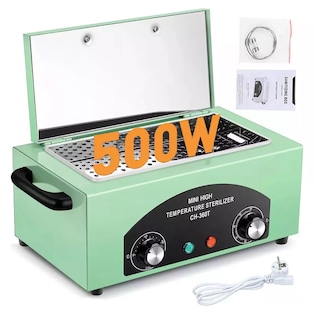 Foto 5 | Foto 5 | Esterilizador Secador A Calor 500w Desinfección Acero Inox 2.2 Verde