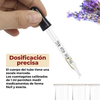 Foto 5 | Foto 5 | Set de 20 Pipetas Cuentagotas con Bombilla de Succión