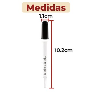 Foto 6 | Foto 6 | Set de 20 Pipetas Cuentagotas con Bombilla de Succión