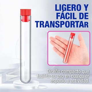 Foto 5 | Foto 5 | Set de 100 Tubos de Ensayo de Plástico para Pruebas
