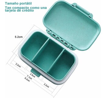 Foto 2 | Foto 2 | 4 Organizadores De Pastillas Portables Malubero Multicolor