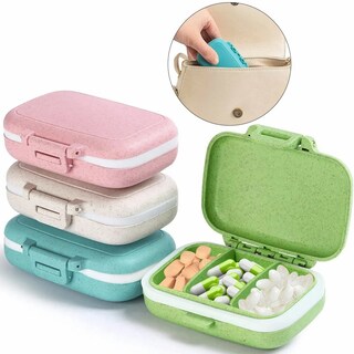 Foto 3 | Foto 3 | 4 Organizadores De Pastillas Portables Malubero Multicolor