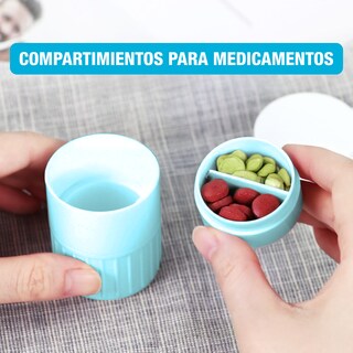 Foto 4 | Foto 4 | Triturador con Cortador Azul para Pastillas y Vitaminas