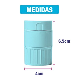 Foto 7 | Foto 7 | Triturador con Cortador Azul para Pastillas y Vitaminas