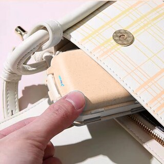 Foto 3 | Foto 3 | Pastillero Diario con División Beige Mini Maleta