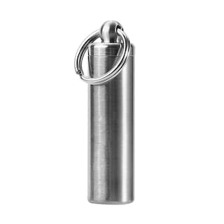 Foto 4 | Foto 4 | Llavero Impermeable De Una Sola Cámara Para Pastilleros De Acero Inoxidable - Venta Internacional.