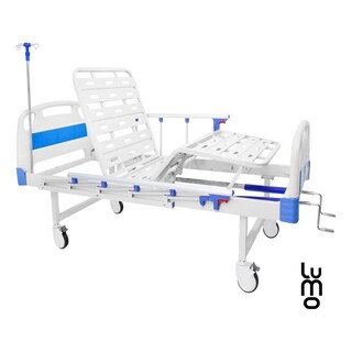 Foto 5 | Foto 5 | Cama Hospitalaria Manual Porta Suero Bandeja Comida Colchón